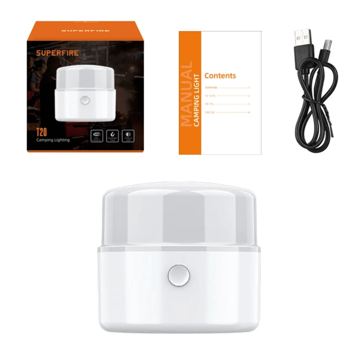 Ліхтар Superfire T20 White Фото 3